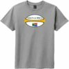 South Africa Rugby Ball Youth T-Shirt Gray Frost - US Custom Tees