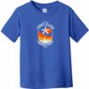 South Padre Island Texas Palm Tree Toddler T-Shirt Royal Blue - US Custom Tees