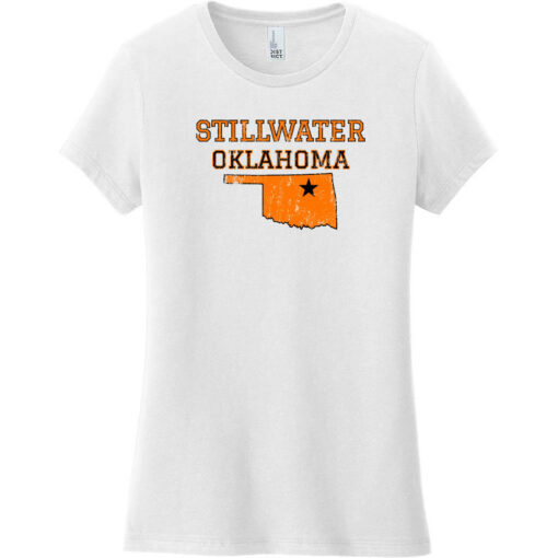 Stillwater Oklahoma Women's T-Shirt White - US Custom Tees