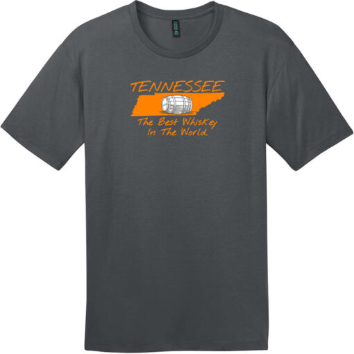 Tennessee Best Whiskey In The World T-Shirt Charcoal - US Custom Tees