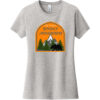 The Great Smoky Mountains Women's T-Shirt Light Heather Gray - US Custom Tees