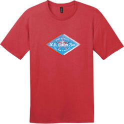 U.S. Custom Tees Retro Design Logo T-Shirt Classic Red - US Custom Tees