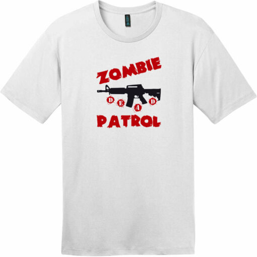 Zombie Patrol T-Shirt Bright White - US Custom Tees