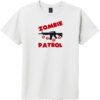 Zombie Patrol Youth T-Shirt White - US Custom Tees