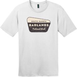 Badlands National Park T-Shirt Bright White - US Custom Tees