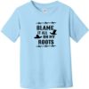 Blame It On My Roots Toddler T-Shirt Light Blue - US Custom Tees