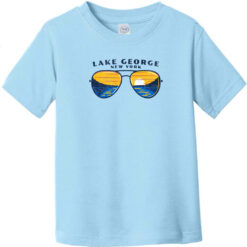 Lake George New York Toddler T-Shirt Light Blue - US Custom Tees