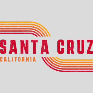 Santa Cruz California Vintage Design - US Custom Tees