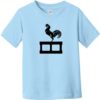 Cock Blocker Toddler T-Shirt Light Blue - US Custom Tees