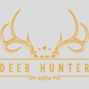 Deer Hunter Antlers Design - US Custom Tees
