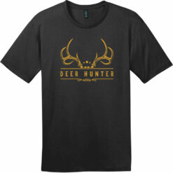 Deer Hunter Antlers T-Shirt Jet Black - US Custom Tees