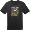 Every Day Is A Good Day Hunt T-Shirt Jet Black - US Custom Tees