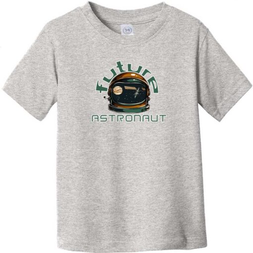 Future Astronaut Toddler T-Shirt Heather Gray - US Custom Tees