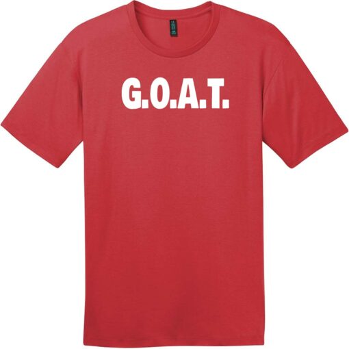 G.O.A.T. T-Shirt Classic Red - US Custom Tees