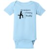 Grandpas Fishing Buddy Baby One Piece Light Blue - US Custom Tees