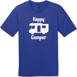 Happy Camper T-Shirt Deep Royal - US Custom Tees