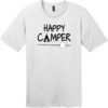 Happy Camper Tent T-Shirt Bright White - US Custom Tees