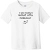 I Was Daddy's Fastest Little Swimmer Toddler T-Shirt White - US Custom Tees