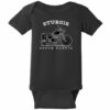 Sturgis South Dakota Motorcycle Baby One Piece Black - US Custom Tees