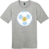 Argentina Soccer Ball T-Shirt Heathered Steel - US Custom Tees