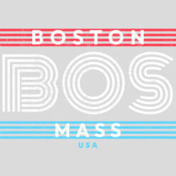 Boston Mass USA Design - US Custom Tees