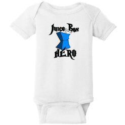 Juice Box Hero Baby One Piece White - US Custom Tees