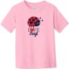 Love Bug Toddler T-Shirt Light Pink - US Custom Tees