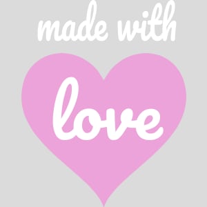 Made With Love Design - US Custom Tees
