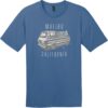 Malibu California Surf T-Shirt Maritime Blue - US Custom Tees