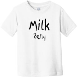 Milk Belly Toddler T-Shirt White - US Custom Tees