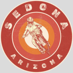 Sedona Arizona Mountain Bike Design - US Custom Tees