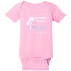 Hunting Island Beaufort County Baby One Piece Pink - US Custom Tees