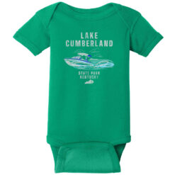 Lake Cumberland State Park Baby One Piece Kelly Green - US Custom Tees
