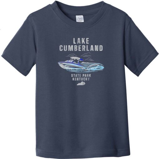 Lake Cumberland State Park Toddler T-Shirt Navy Blue - US Custom Tees