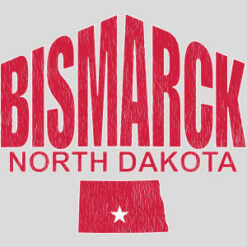 Bismarck North Dakota Design - US Custom Tees