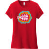I Dig Groovy Music Vintage Women's T-Shirt Classic Red - US Custom Tees