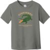 Kissimmee FL Aligator Vintage Toddler T-Shirt Charcoal - US Custom Tees