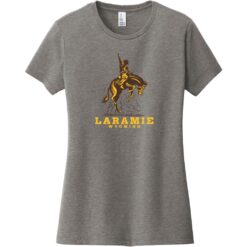 Laramie Wyoming Women's T-Shirt Gray Frost - US Custom Tees
