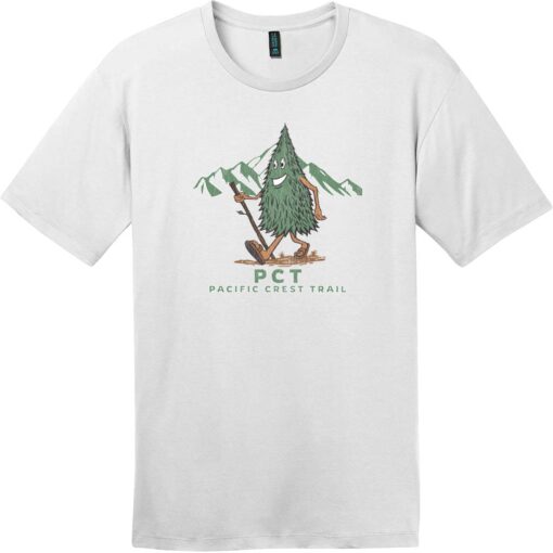 Pacific Crest Trail T-Shirt Bright White - US Custom Tees