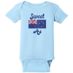 Sweet As New Zealand Baby One Piece Light Blue - US Custom Tees