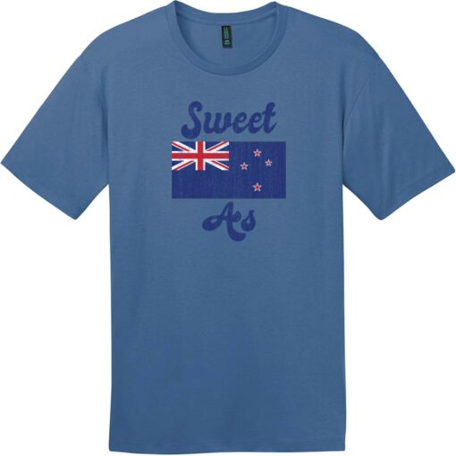 Sweet As New Zealand T-Shirt Maritime Blue - US Custom Tees