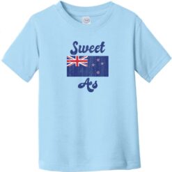 Sweet As New Zealand Toddler T-Shirt Light Blue - US Custom Tees
