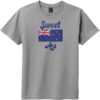 Sweet As New Zealand Youth T-Shirt Gray Frost - US Custom Tees