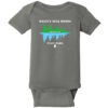 Wolfe's Neck State Park Maine Baby One Piece Charcoal - US Custom Tees