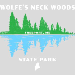 Wolfe's Neck State Park Maine Design - US Custom Tees