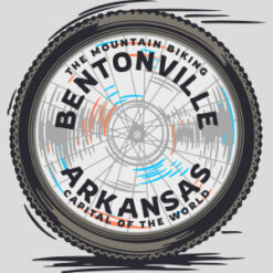 Bentonville Mountain Biking Capital Design - US Custom Tees