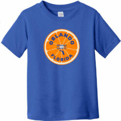 Orlando Fl Orange County Toddler T-Shirt Royal Blue - US Custom Tees