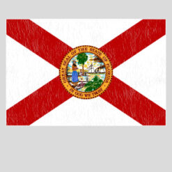 Florida Vintage Flag Design - US Custom Tees