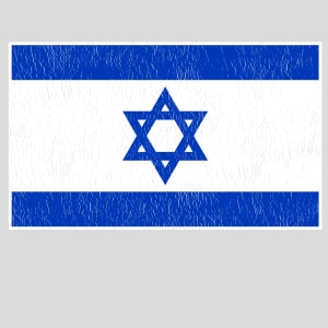 Israel Vintage Flag Design - US Custom Tees