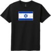 Israel Vintage Flag Youth T-Shirt Black - US Custom Tees